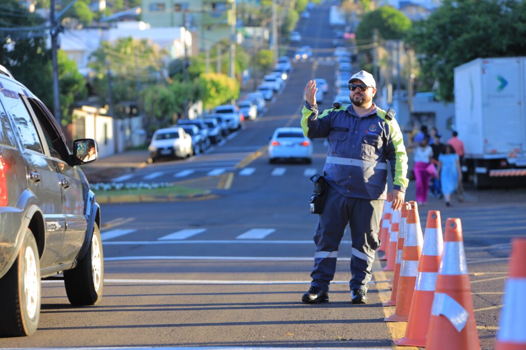 DEPATRAN garante segurança e organização no trânsito durante a Expopato 2025