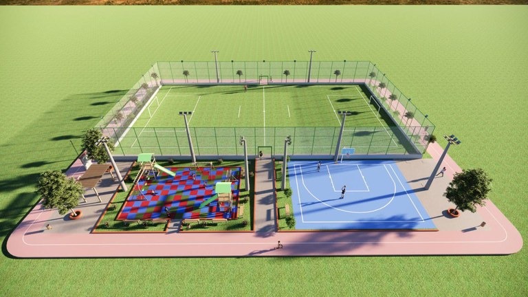 Pato Branco é contemplada com Arena Brasil pelo Ministério do Esporte via Novo PAC