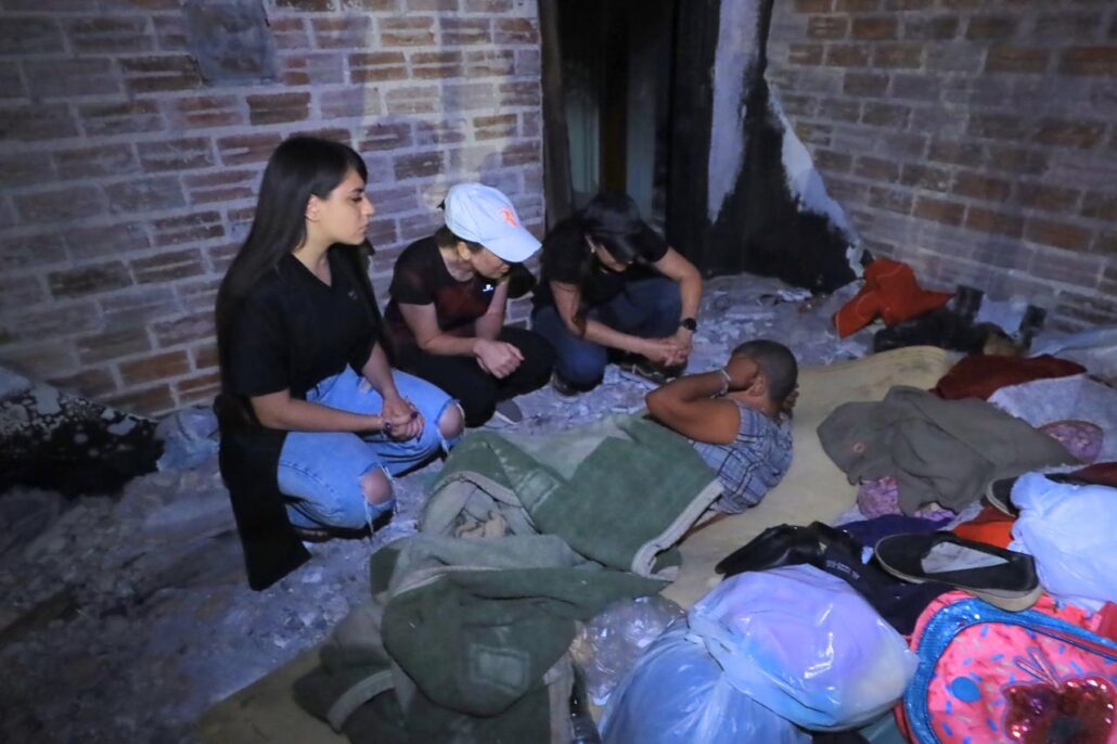 Ação conjunta de abordagem social acolheu pessoas em situação de rua nesta segunda-feira