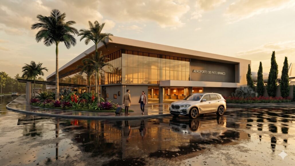 Prefeitura de Pato Branco autoriza início das obras do novo Terminal de Passageiros do Aeroporto Regional