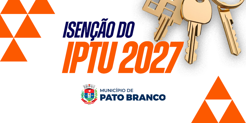 Prefeitura de Pato Branco abre prazo para renovação e solicitação de isenção do IPTU 2027