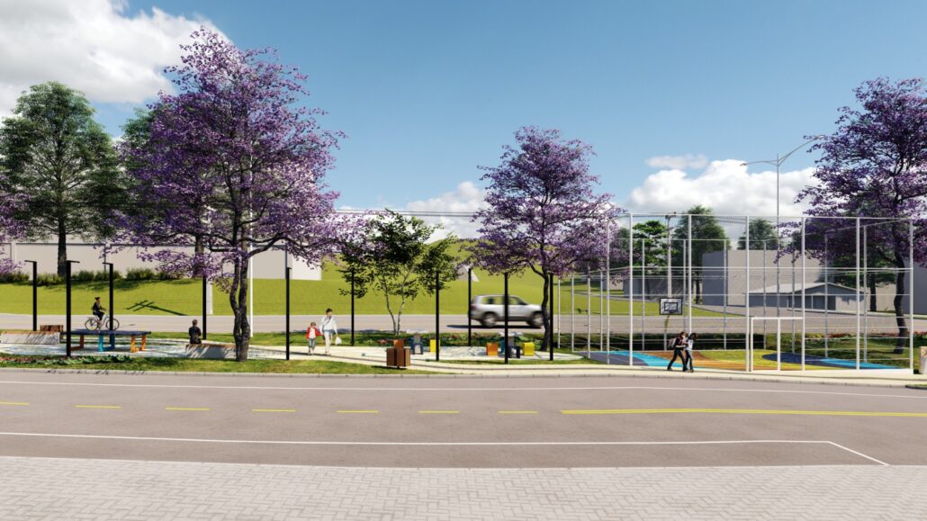 Zona Sul de Pato Branco terá novo Parque Linear com áreas de esporte e lazer