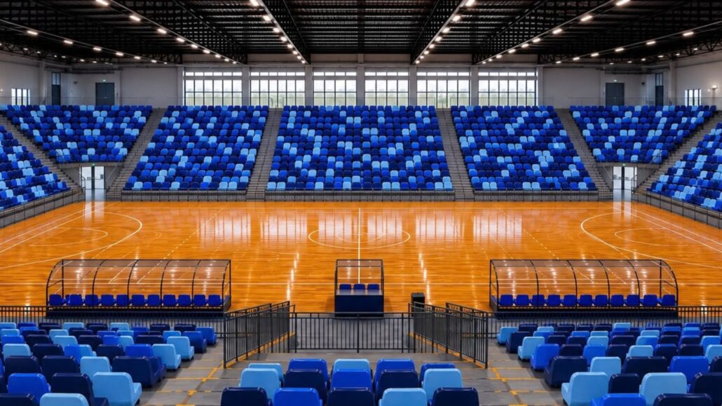 Com licitação em fase final, Arena Cláudio Petrycoski receberá cadeiras em breve