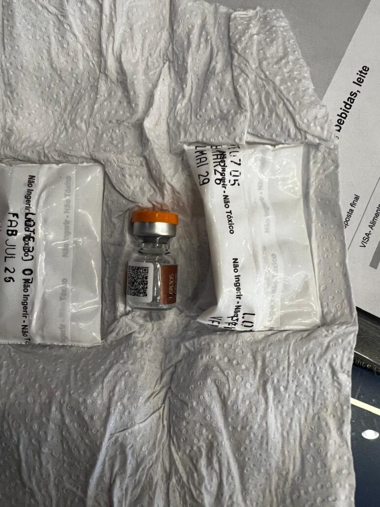 Vigilância Sanitária apreende canetas emagrecedoras paraguaias em loja de roupas de Pato Branco